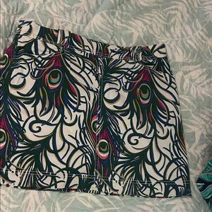 Peacock Print  Lily Pulitzer Women's Skirt